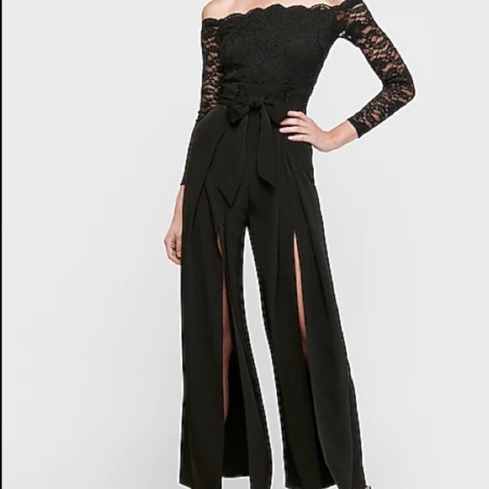 NWT Black Express Jumpsuit